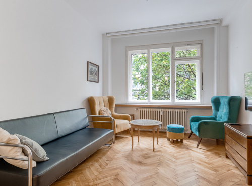 Functionalist one-bedroom apartment, Prague 7 - Bubeneč