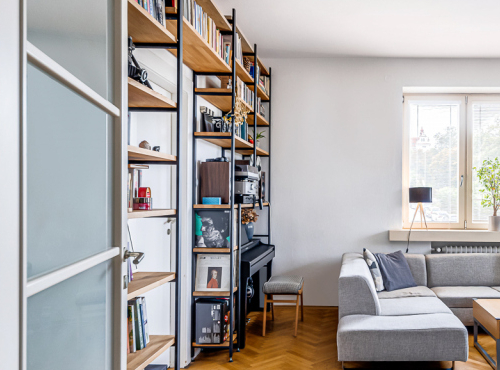 Stylový byt 4+kk v blízkosti parku Stromovka, Praha 7 - Holešovice