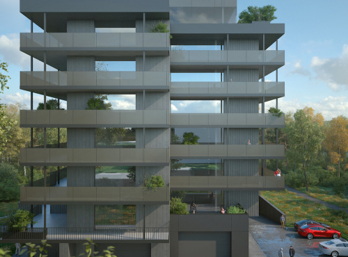Sale - Premium three-bedroom penthouse with balcony, Ostrava - Poruba