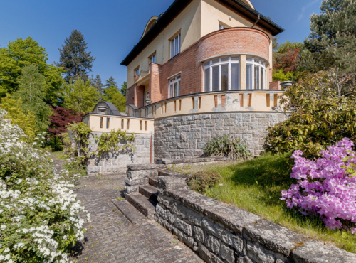 First Republic villa with extensive grounds, , Praha-východ, Mnichovice