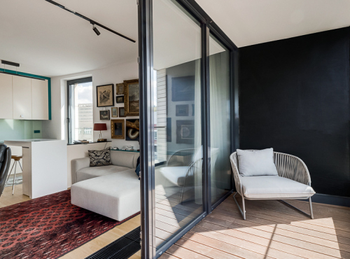 One-bedroom apartment with terrace, Prague 2 - Vinohrady