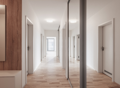 Světlý byt 4+kk v projektu Port Karolína, Praha 8 - Karlín