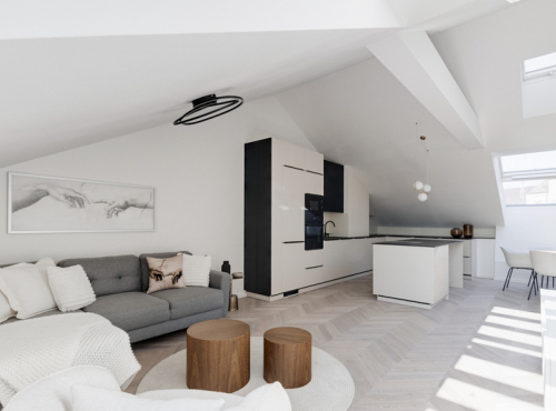 Design maisonette in a luxury residence, Prague 2 - Vinohrady