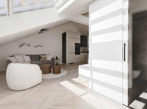 Design maisonette in a luxury residence, Prague 2 - Vinohrady