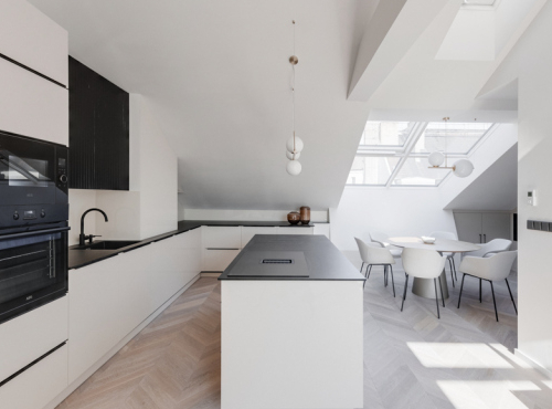 Design maisonette in a luxury residence, Prague 2 - Vinohrady