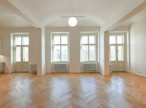 Spacious two-bedroom apartment, Prague 5 - Janáčkovo nábřeží