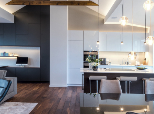 Moderní penthouse 4+kk s terasami, Praha 2 - Vinohrady