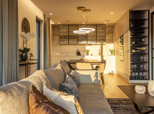 Zahraniční nemovitosti - Moderní penthouse 5+kk, Praha 4 - Modřany