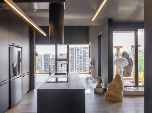 Design penthouse, Prague 7 - Holesovice