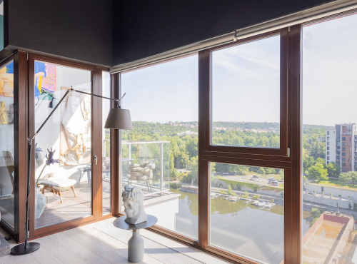 Design penthouse, Prague 7 - Holesovice