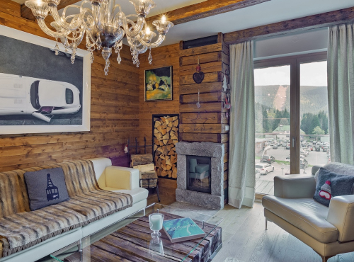 Horský apartmán s terasou, Špindlerův Mlýn - Medvědín