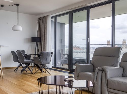 Designový byt 3+kk s terasou, Praha 2 - Vinohrady