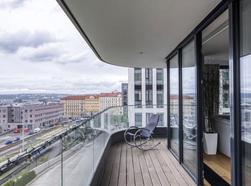 Designový byt 3+kk s terasou, Praha 2 - Vinohrady