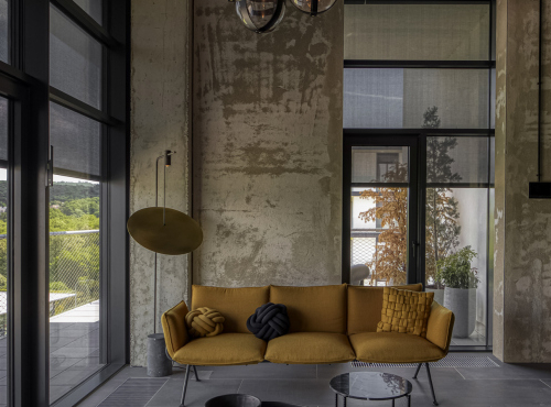 Stylový loft v rezidenci Vanguard, Praha 12 - Modřany