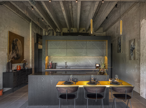 Stylový loft v rezidenci Vanguard, Praha 12 - Modřany