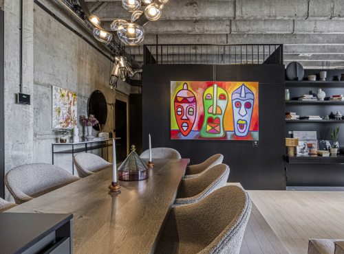 Designový loft s terasou,Praha 12 - Modřany