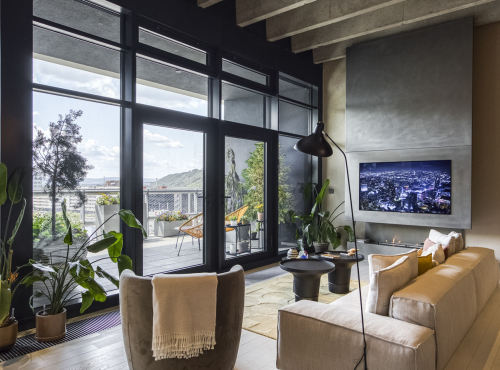 Designový loft s terasou,Praha 12 - Modřany
