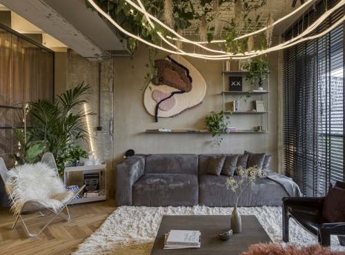 Designový loft v rezidenci Vanguard, Praha 12 - Modřany