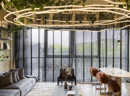 Designový loft v rezidenci Vanguard, Praha 12 - Modřany
