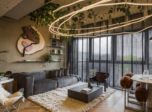 Designový loft v rezidenci Vanguard, Praha 12 - Modřany