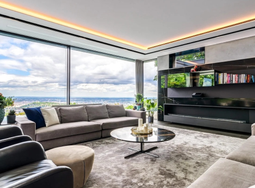Moderní vila s panoramatickým výhledem, Budapešť - Maďarsko