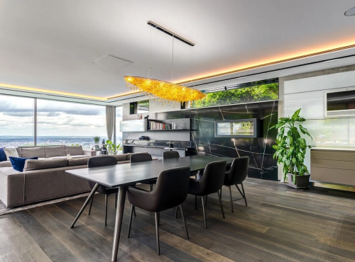 Moderní vila s panoramatickým výhledem, Budapešť - Maďarsko
